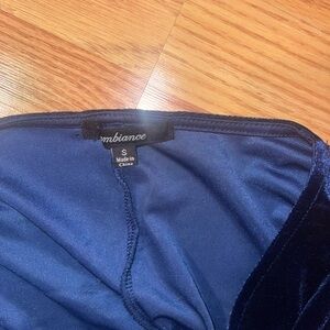 Ambiance Navy Velvet Apparel